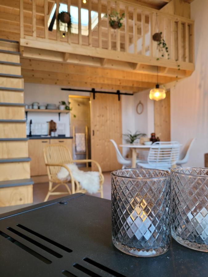 Villa Tiny House Lantliv Oostkapelle, Bij De Boer Esterno foto