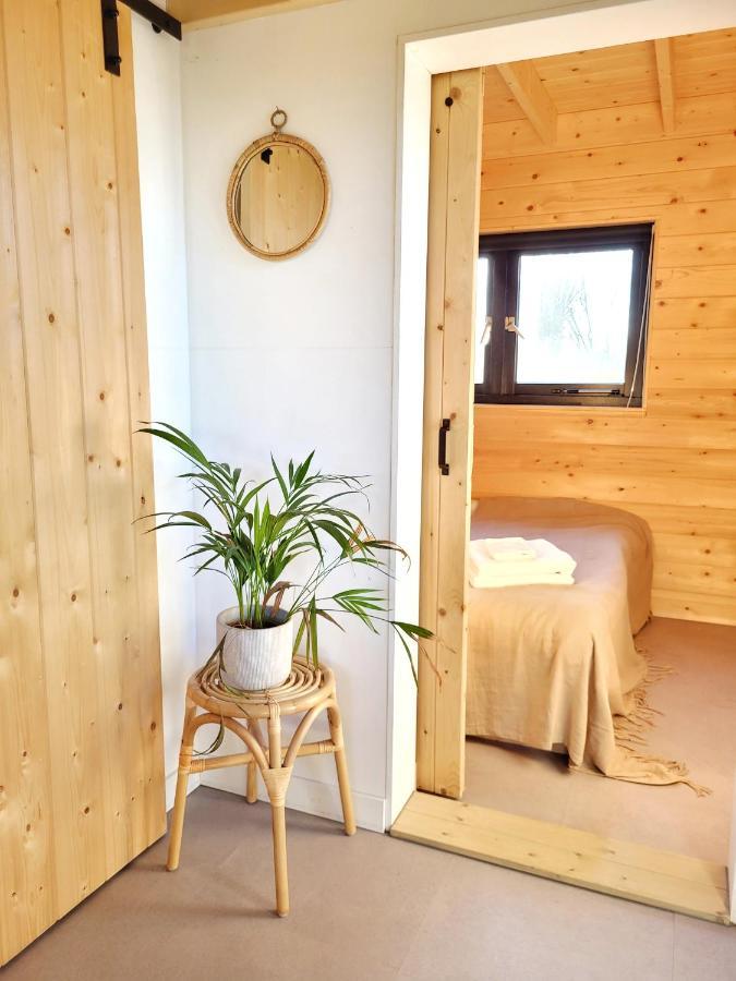 Villa Tiny House Lantliv Oostkapelle, Bij De Boer Esterno foto