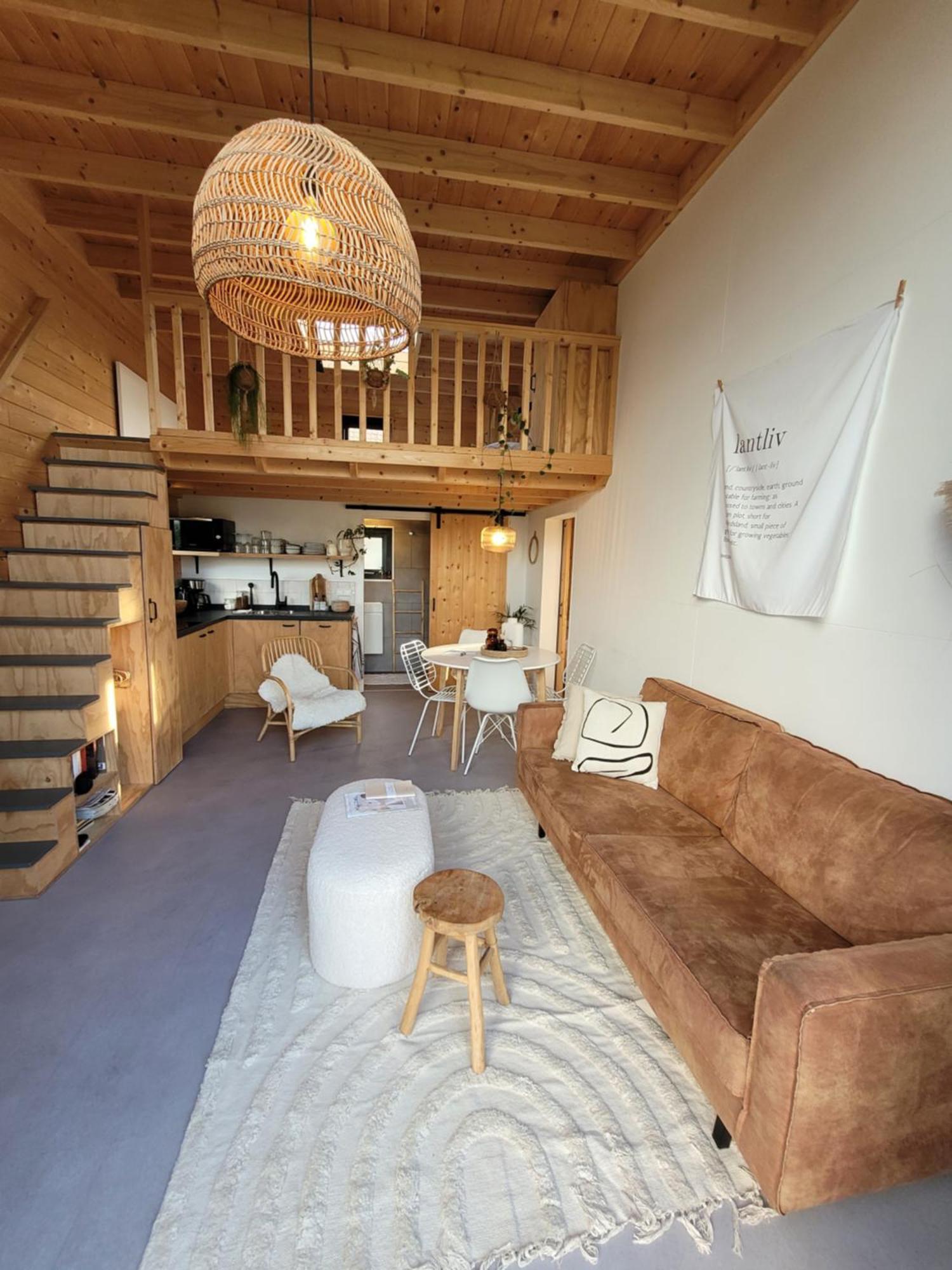 Villa Tiny House Lantliv Oostkapelle, Bij De Boer Esterno foto